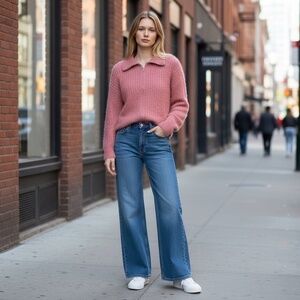 Fair Haven Half Zip Fuzzy Sweater Sz 2Xl, NWT